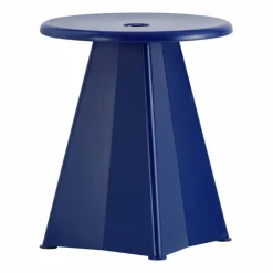 Tabouret Métallique pall Bleu marcoule (blå)