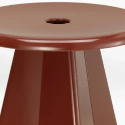 Tabouret Métallique pall Japanese red (röd)