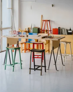 Taburete 8 high barstol 75 cm Black (svart)