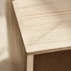 Taburet pall/sidobord Oljad furu