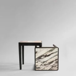 Tairu bord 38x38 cm Calacatta