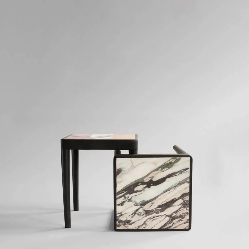 Tairu bord 38x38 cm Calacatta