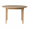 Tak matbord Ø120 cm Monocoat natural
