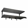 Tamburin hatthylla 60 cm Svartbetsad ek-svart