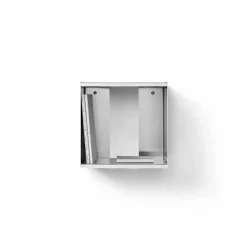 Taper Cube Box vägghylla Rostfritt stål 34x35 cm