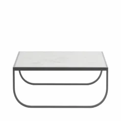 Tati High soffbord marmor vit storm grey stativ