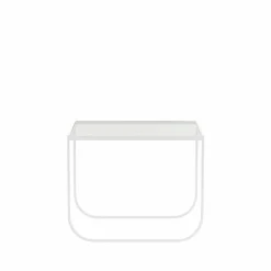 Tati Lounge High soffbord glas white
