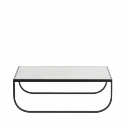 Tati Low soffbord marmor vit char grey