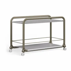Tension rullvagn Grey green-rostfritt stål