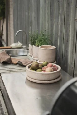 Terra bowl kruka Sand Ø30x10 5 cm