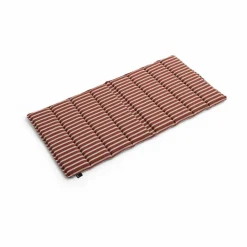 Terrazza Folding sittdyna Terracotta bold stripe 82x40 cm