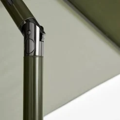 Terrazza Hexagon parasoll Green-dark green