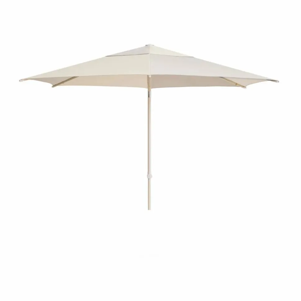Terrazza Hexagon parasoll Off white-grey