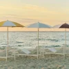 Terrazza Octagon parasoll Off-white-burgundy