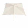 Terrazza Square parasoll Off white-grey
