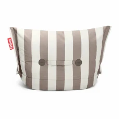 The BonBaron outdoor fåtölj Stripe cacao 120x120x75 cm