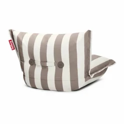 The BonBaron outdoor fåtölj Stripe cacao 120x120x75 cm