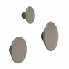 The Dots klädkrok taupe Ø9 cm