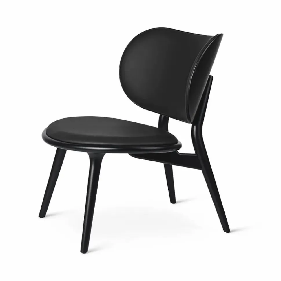 The Lounge Chair loungestol Black-svartbetstat bokstativ