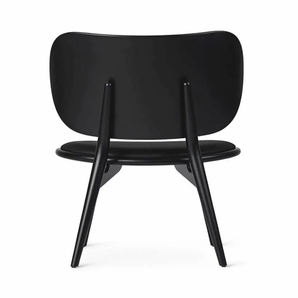 The Lounge Chair loungestol Black-svartbetstat bokstativ