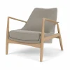 The Seal loungestol låg rygg Re-wool 0329-ek