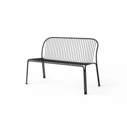 Thorvald SC111 bänk Warm black 129 cm