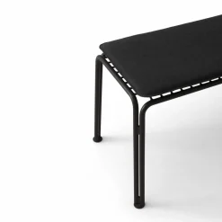 Thorvald SC112 bänk Warm black 125 cm