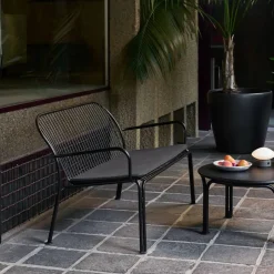 Thorvald SC110 loungesoffa Warm black 143 cm