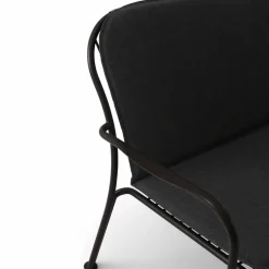 Thorvald SC110 loungesoffa Warm black 143 cm