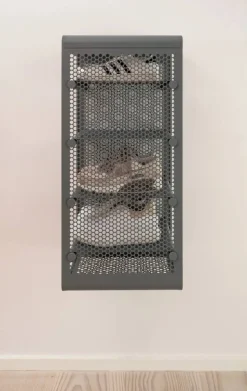 Tica Rack Wall large vägghylla Steelgrey