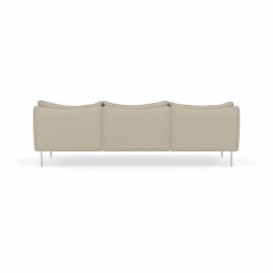 Tiki soffa 3-sits Barnum 2-polished stainless steel