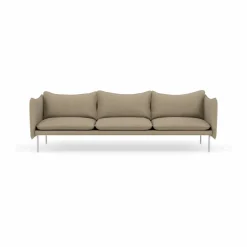 Tiki soffa 3-sits Ecriture 0240-polished stainless steel