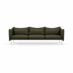 Tiki soffa 3-sits Vintage Olive-polished stainless steel