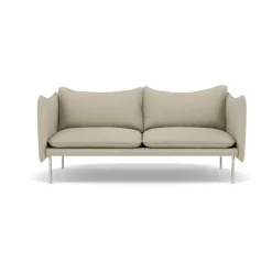 Tiki soffa 2-sits Barnum 2-polished stainless steel
