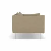 Tiki soffa 2-sits Ecriture 0240-polished stainless steel