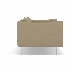 Tiki soffa 2-sits Ecriture 0240-polished stainless steel