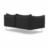 Tiki soffa 2-sits Elmosoft 99999-polished stainless steel