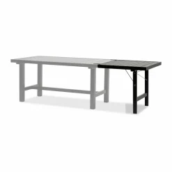 64 tilläggsskiva med ben Black H: 66 cm