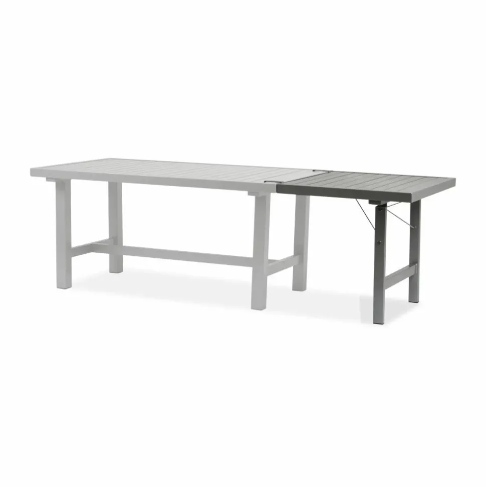 64 tilläggsskiva med ben Grey H: 66 cm