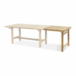 64 tilläggsskiva med ben Teak H: 68 cm