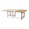 68 tilläggsskiva med ben Teak H: 68 cm