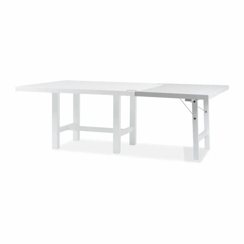 68 tilläggsskiva med ben White H: 72 cm