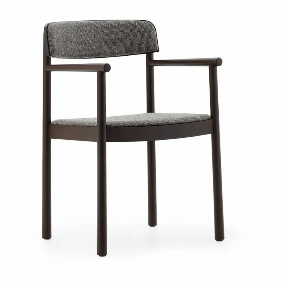 Timb karmstol Brown ash-Hallingdal 368
