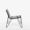 Tio easy chair loungestol Black