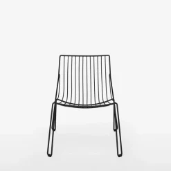 Tio easy chair loungestol Black