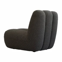 Toe loungefåtölj bouclé Deep taupe