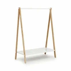 Toj klädhängare white stativ i ask
