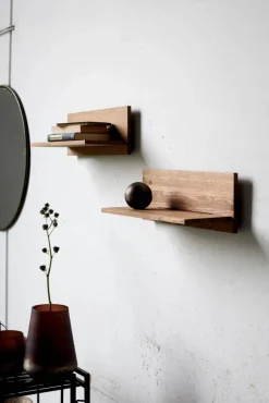 Tokyo vägghylla 50 cm Natural oak