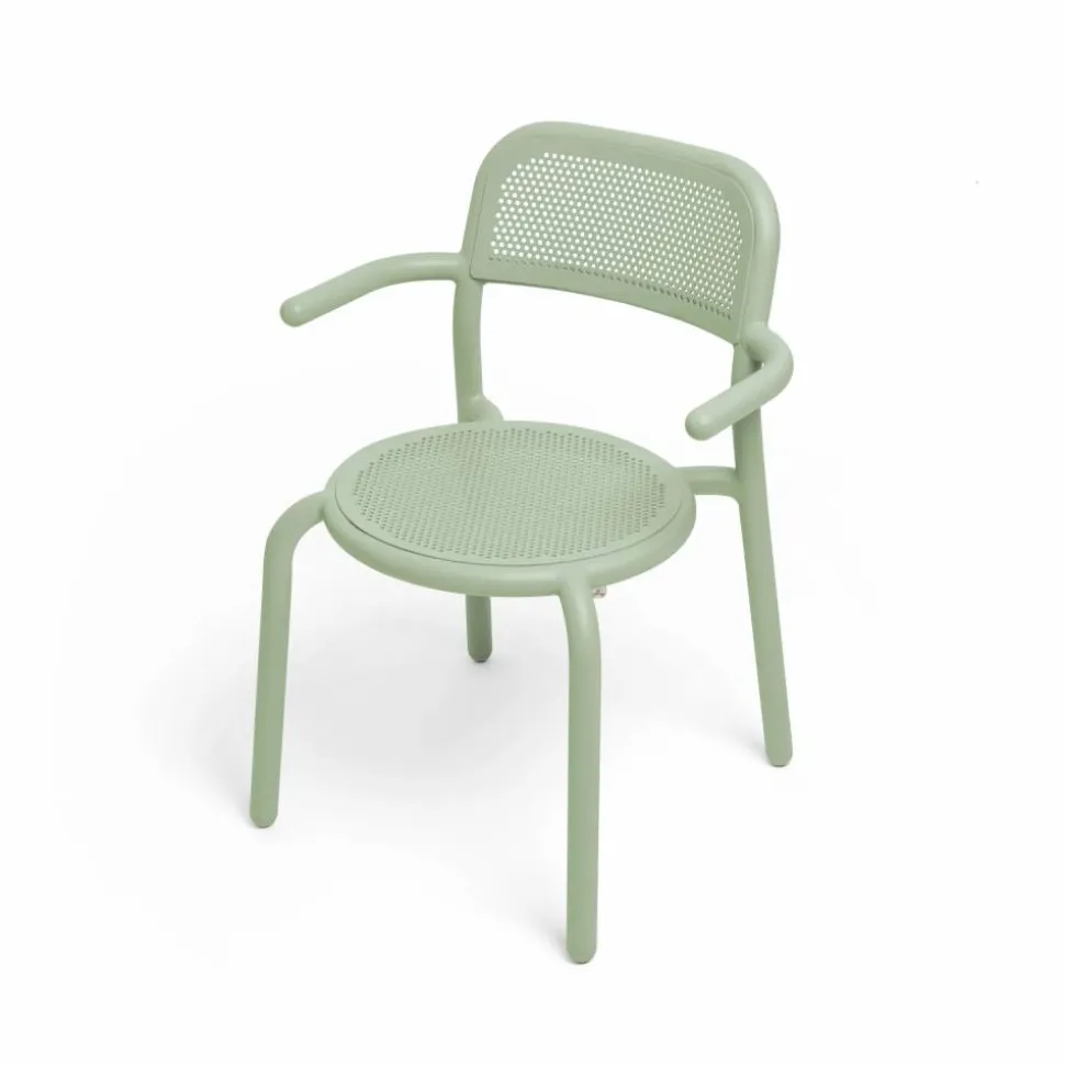 Toni karmstol 2-pack Mist green