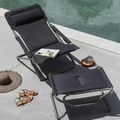 Transabed Next BeComfort fotpall Dark grey